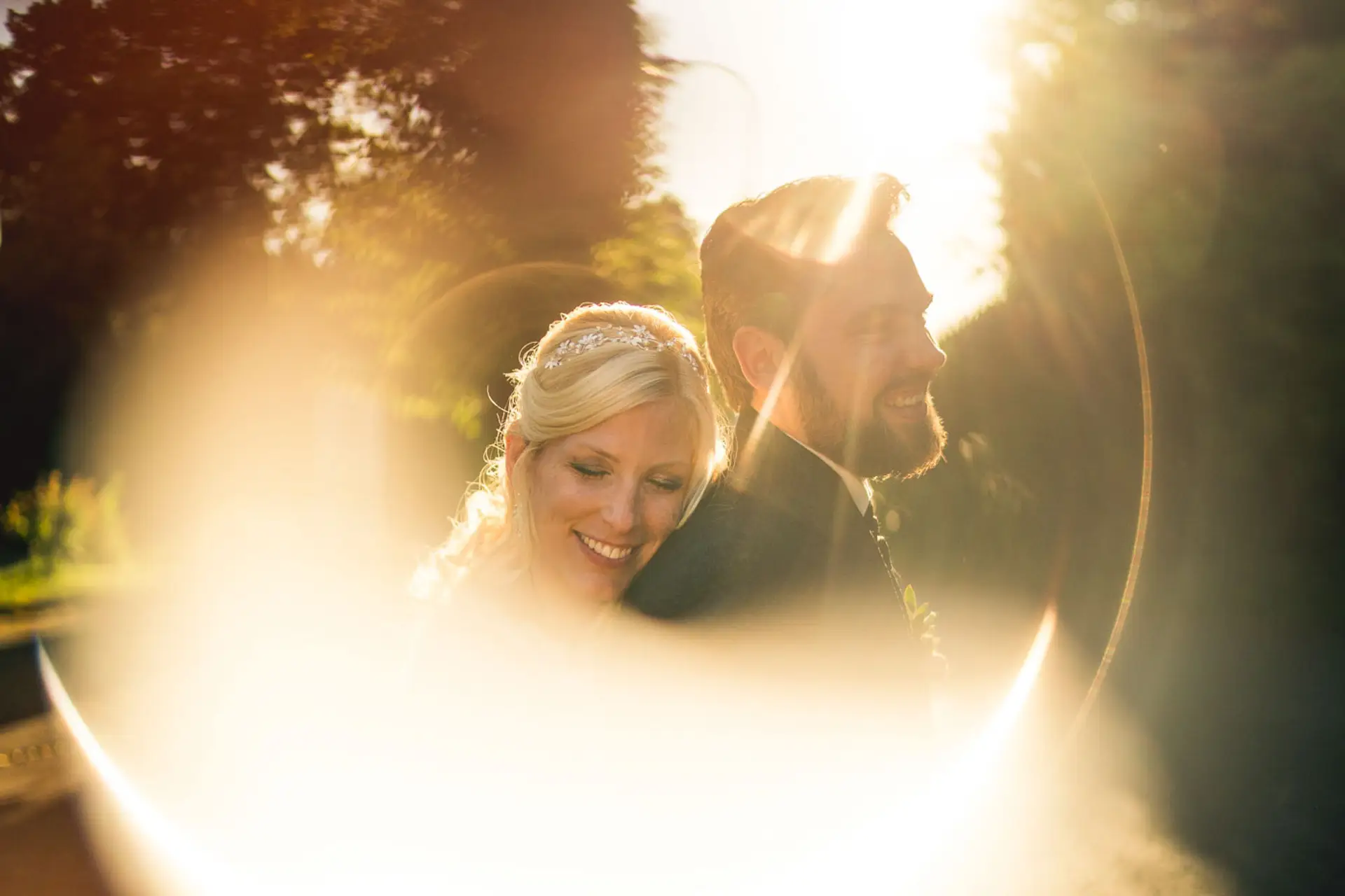 Ungestellter Hochzeitsmoment in Hessen